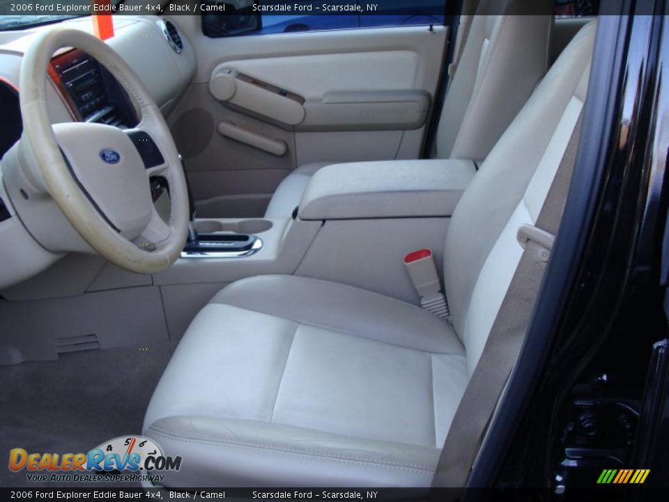 2006 Ford Explorer Eddie Bauer 4x4 Black / Camel Photo #11