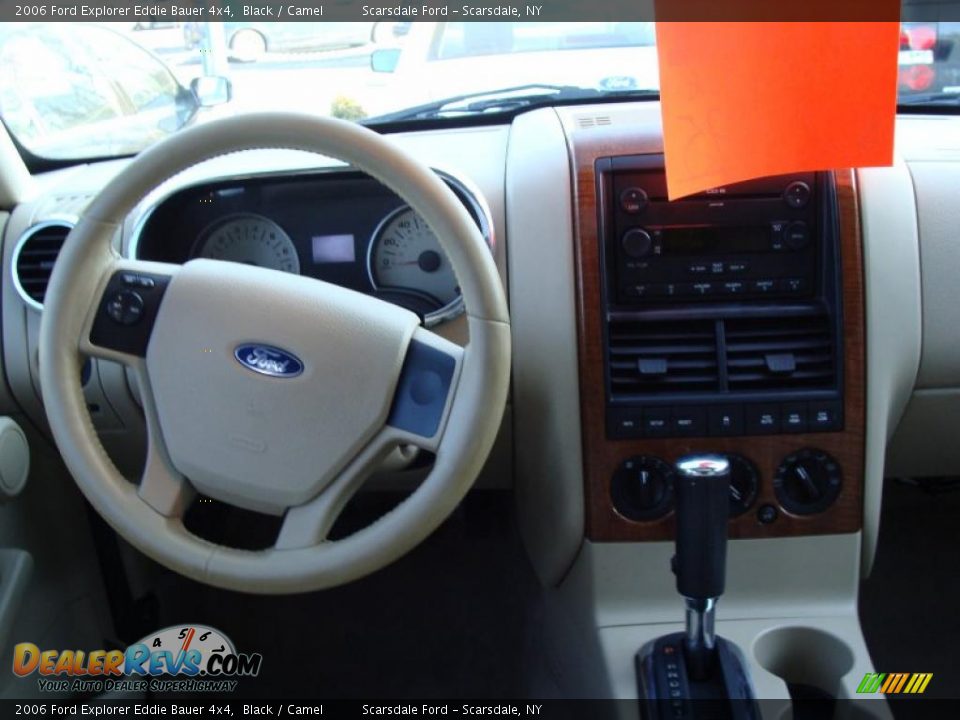 2006 Ford Explorer Eddie Bauer 4x4 Black / Camel Photo #16