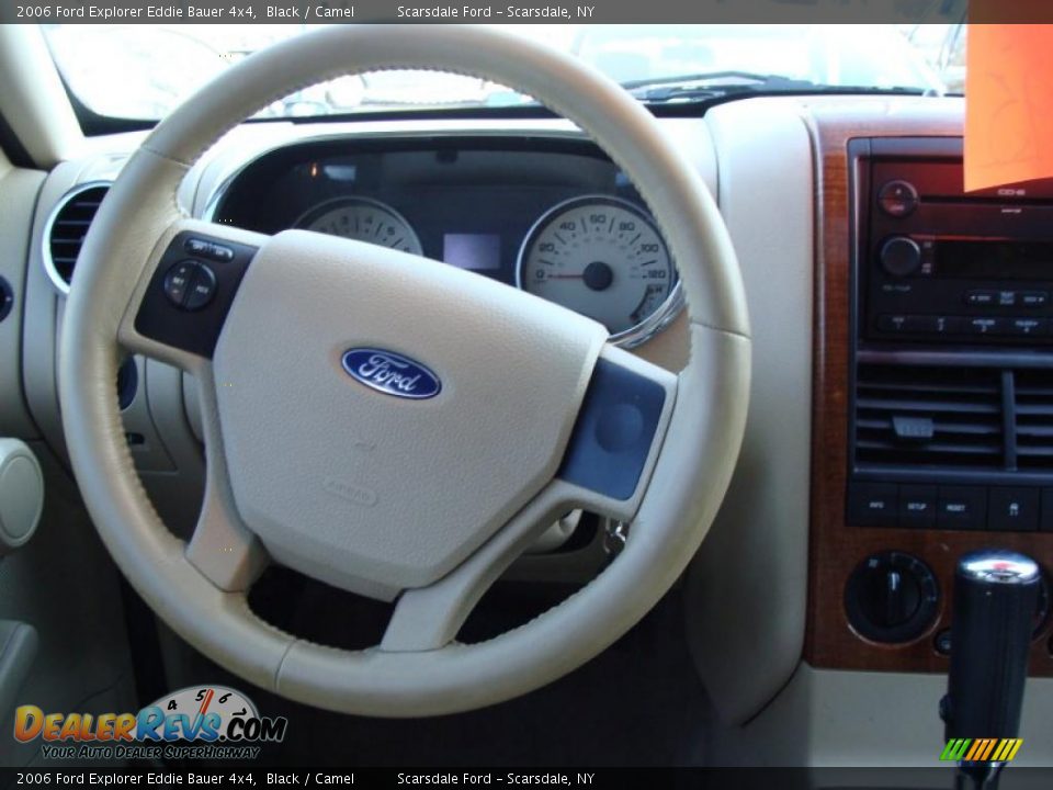 2006 Ford Explorer Eddie Bauer 4x4 Black / Camel Photo #17