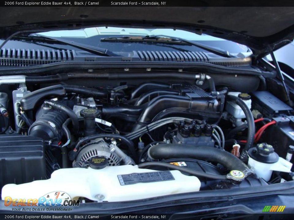 2006 Ford Explorer Eddie Bauer 4x4 Black / Camel Photo #24