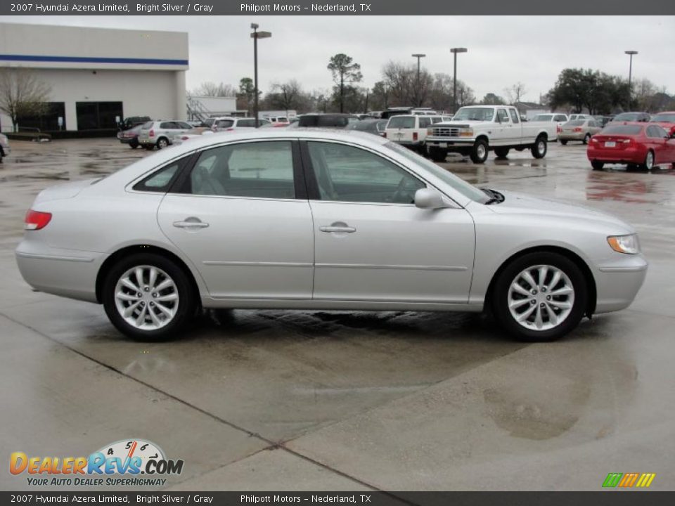 2007 Hyundai Azera Limited Bright Silver / Gray Photo #2