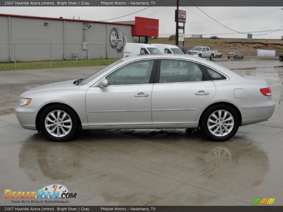 2007 Hyundai Azera Limited Bright Silver / Gray Photo #6