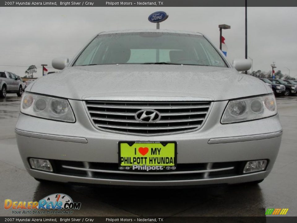 2007 Hyundai Azera Limited Bright Silver / Gray Photo #9