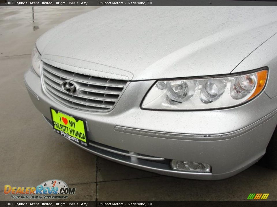 2007 Hyundai Azera Limited Bright Silver / Gray Photo #12
