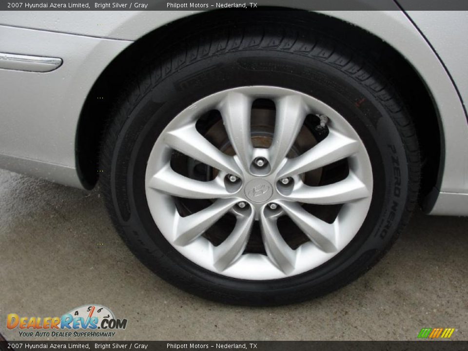 2007 Hyundai Azera Limited Bright Silver / Gray Photo #15