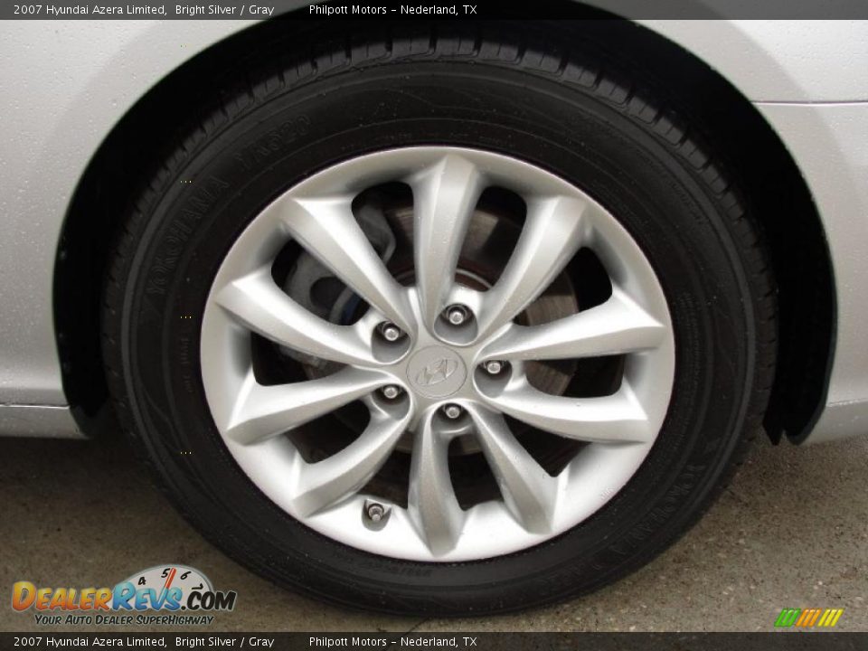 2007 Hyundai Azera Limited Bright Silver / Gray Photo #16