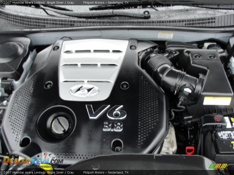 2007 Hyundai Azera Limited Bright Silver / Gray Photo #23