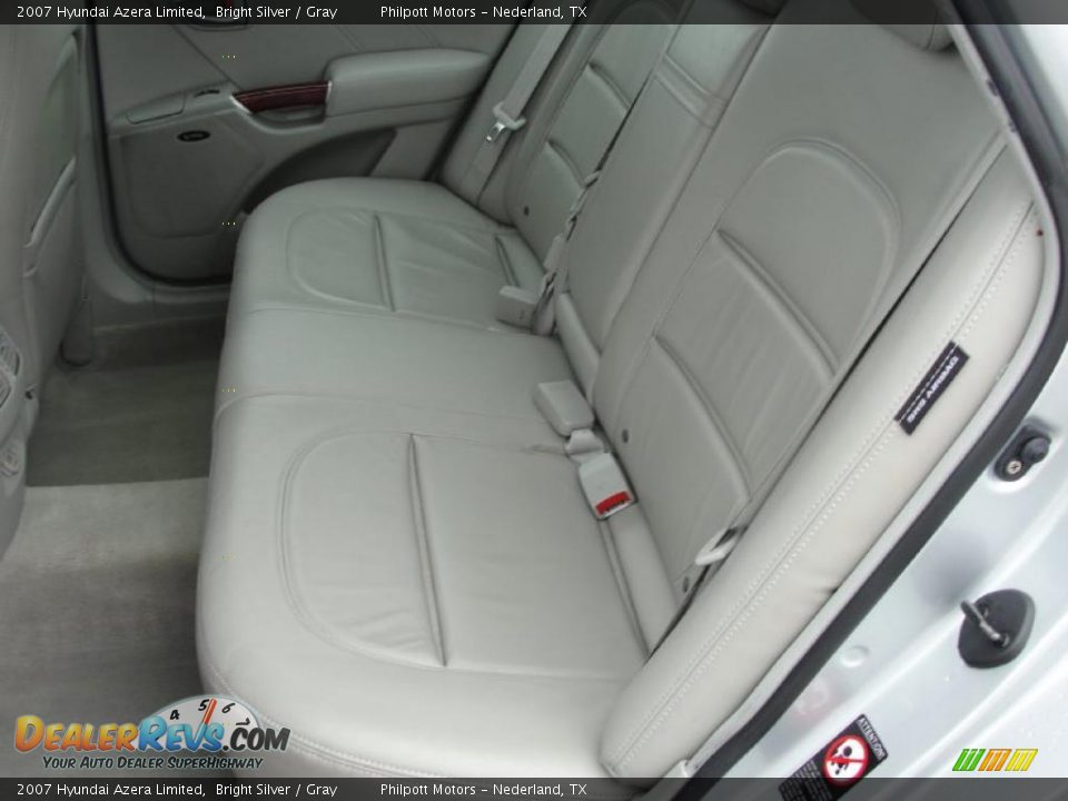 2007 Hyundai Azera Limited Bright Silver / Gray Photo #33