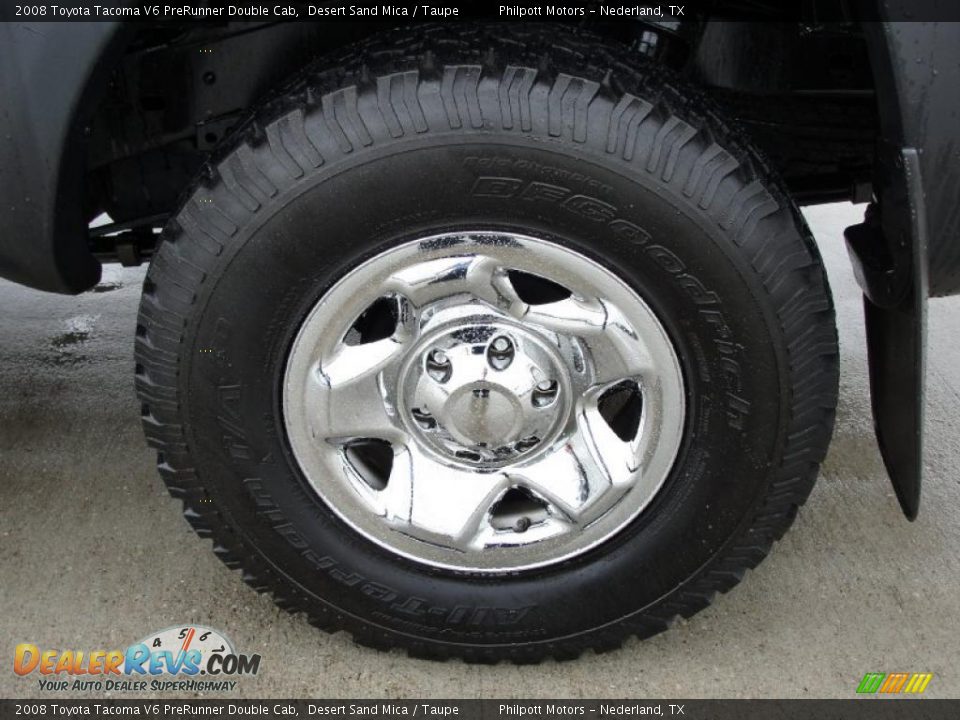 2008 Toyota Tacoma V6 PreRunner Double Cab Desert Sand Mica / Taupe Photo #14