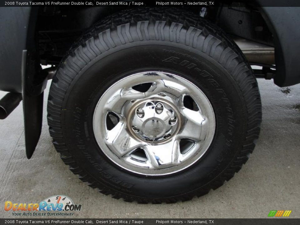 2008 Toyota Tacoma V6 PreRunner Double Cab Desert Sand Mica / Taupe Photo #15