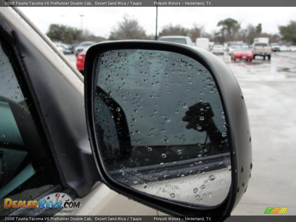 2008 Toyota Tacoma V6 PreRunner Double Cab Desert Sand Mica / Taupe Photo #19