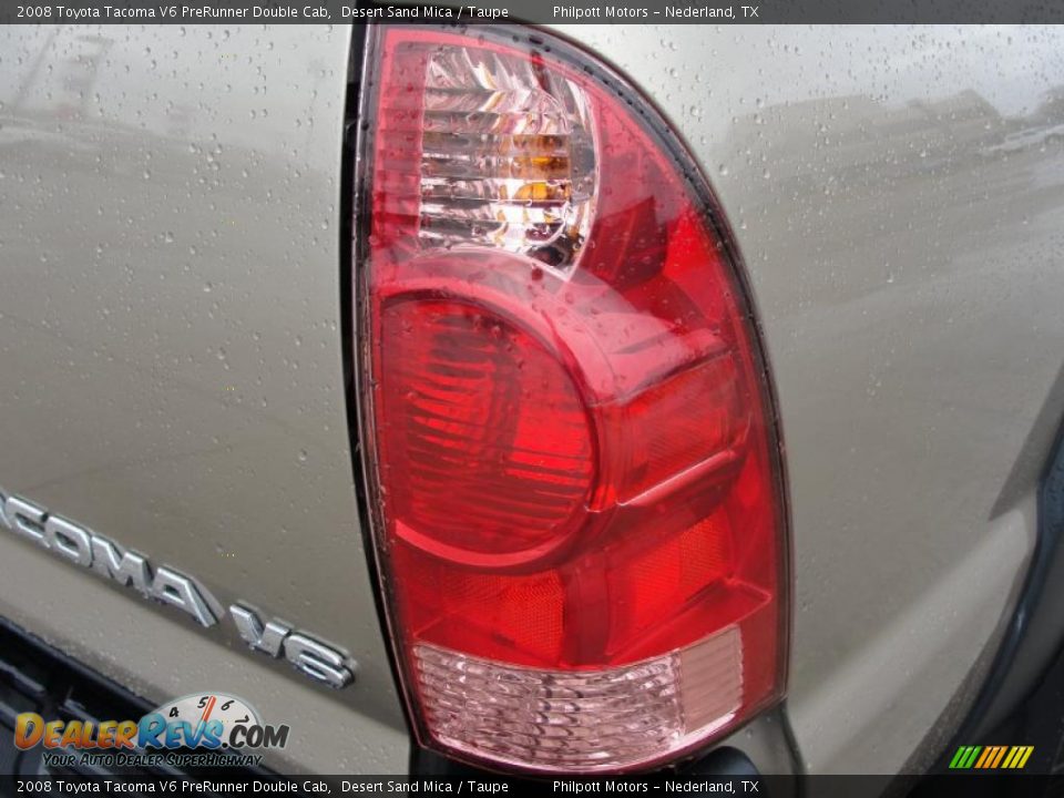 2008 Toyota Tacoma V6 PreRunner Double Cab Desert Sand Mica / Taupe Photo #20