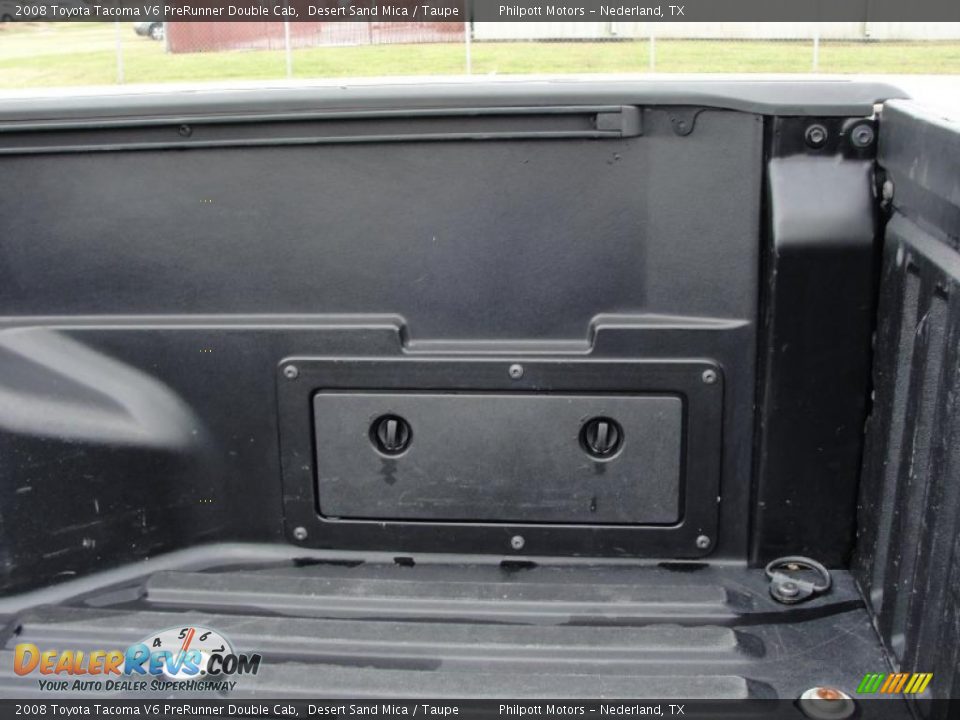 2008 Toyota Tacoma V6 PreRunner Double Cab Desert Sand Mica / Taupe Photo #24