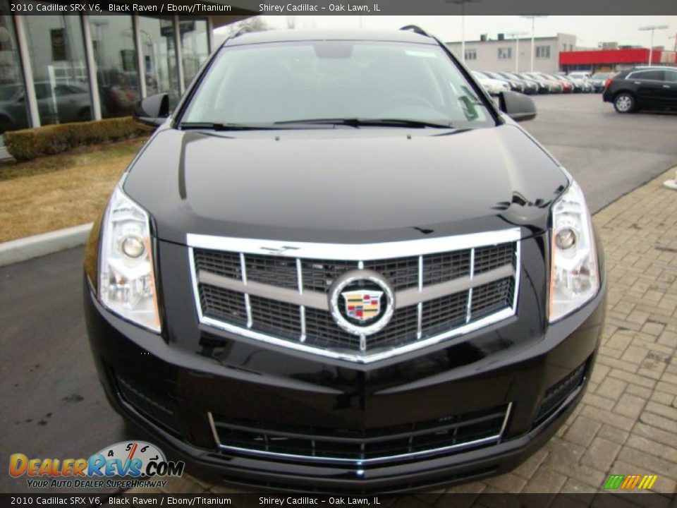 2010 Cadillac SRX V6 Black Raven / Ebony/Titanium Photo #2
