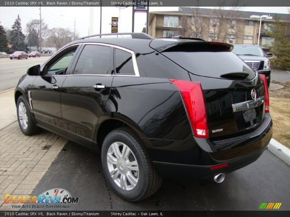 2010 Cadillac SRX V6 Black Raven / Ebony/Titanium Photo #6