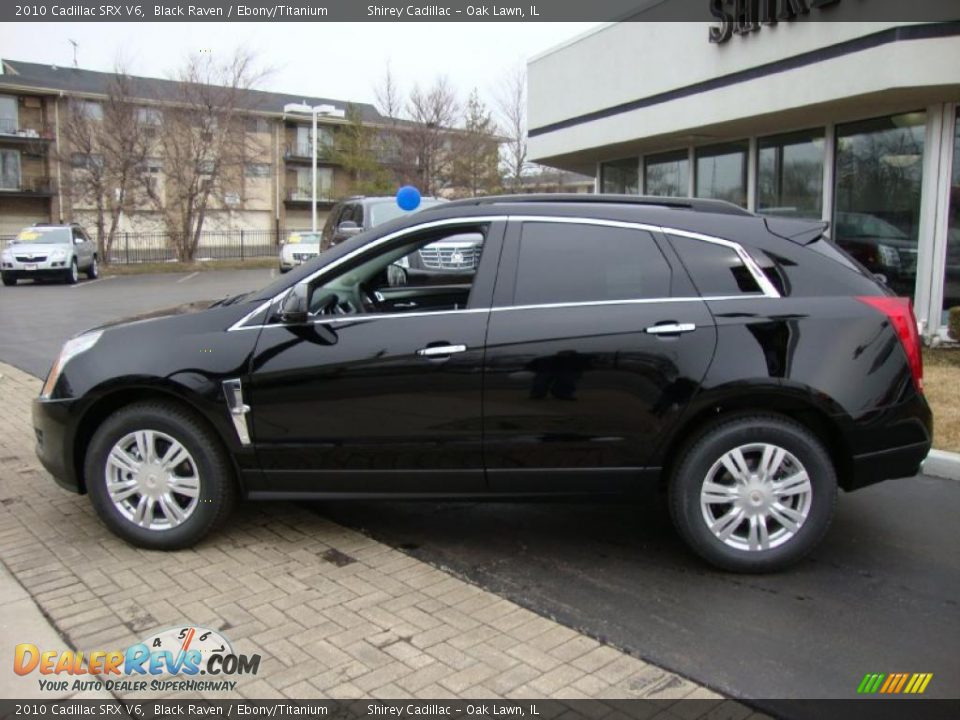 2010 Cadillac SRX V6 Black Raven / Ebony/Titanium Photo #7