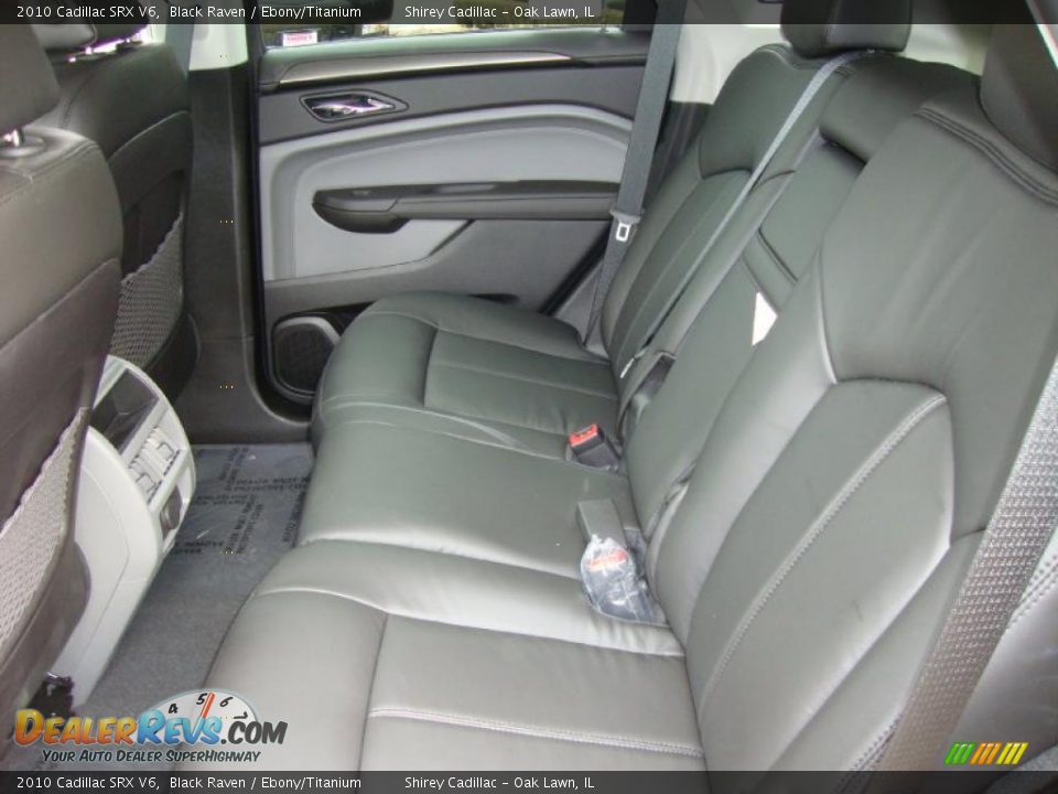 2010 Cadillac SRX V6 Black Raven / Ebony/Titanium Photo #10