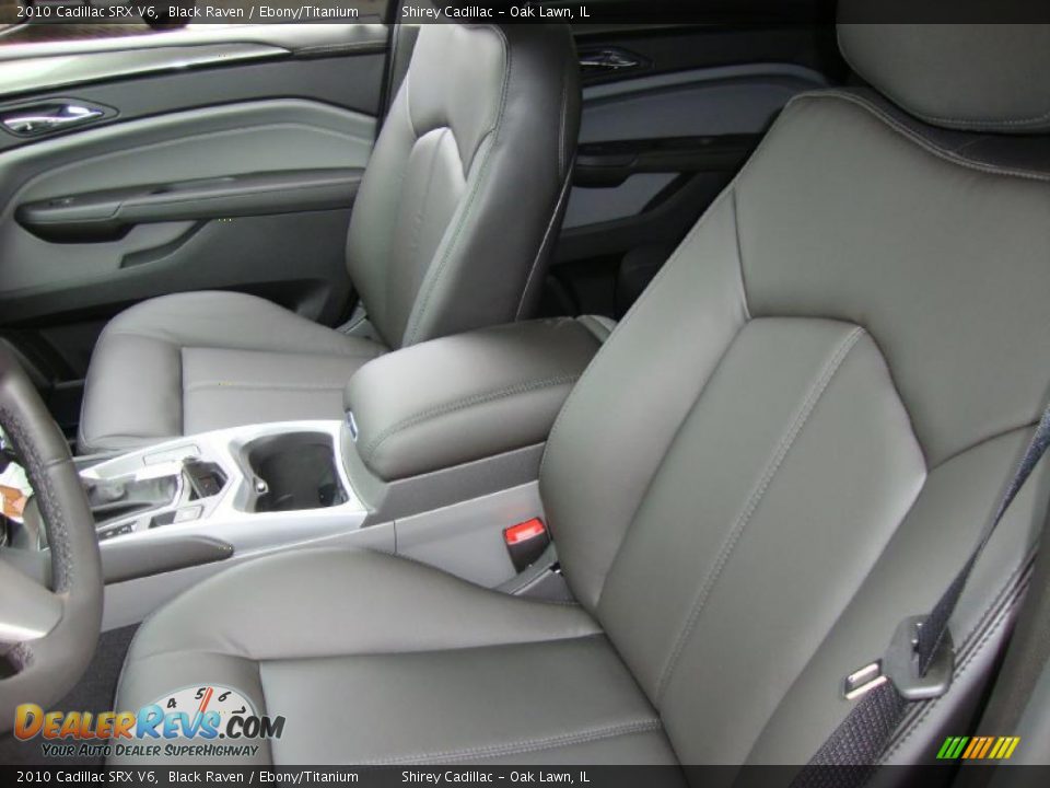 2010 Cadillac SRX V6 Black Raven / Ebony/Titanium Photo #12