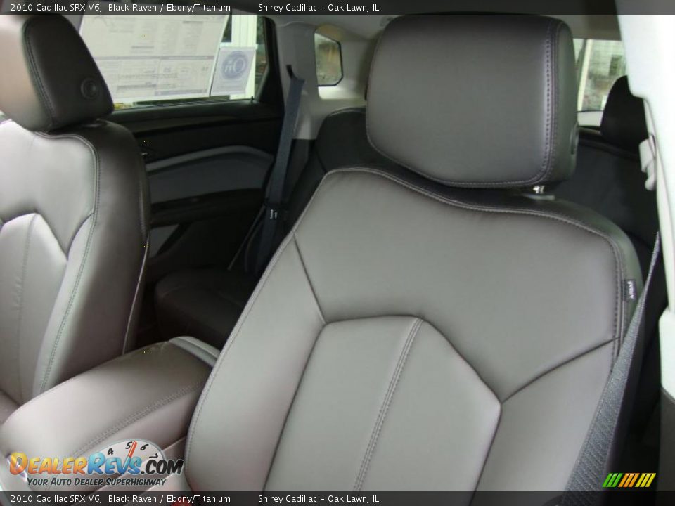 2010 Cadillac SRX V6 Black Raven / Ebony/Titanium Photo #13