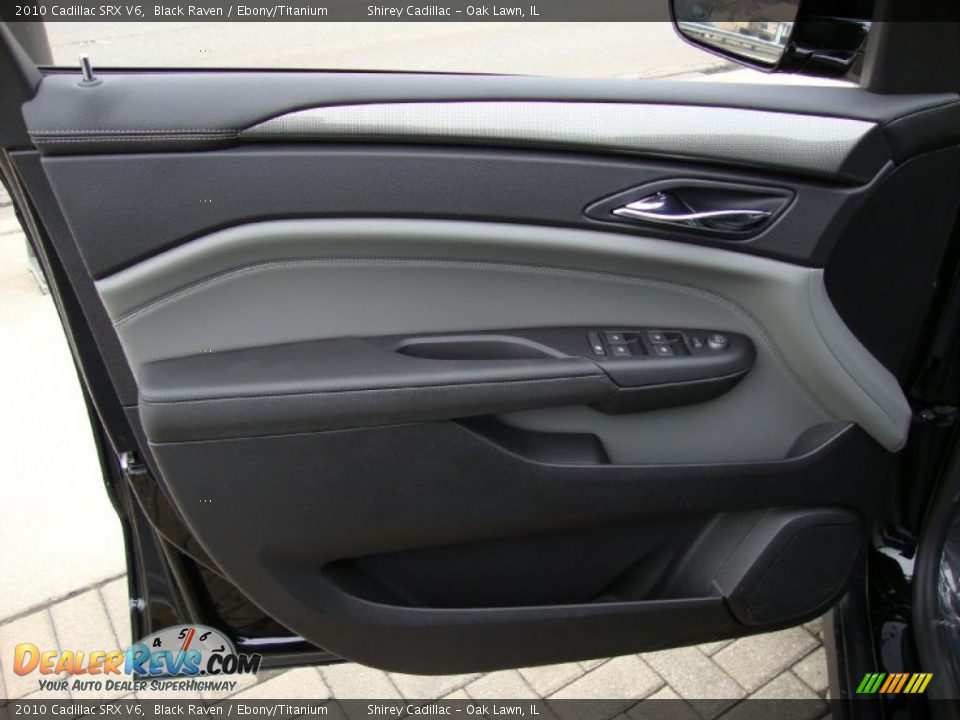 2010 Cadillac SRX V6 Black Raven / Ebony/Titanium Photo #15