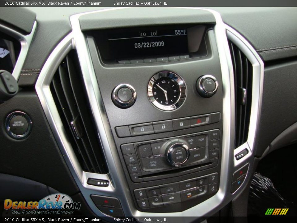 2010 Cadillac SRX V6 Black Raven / Ebony/Titanium Photo #18
