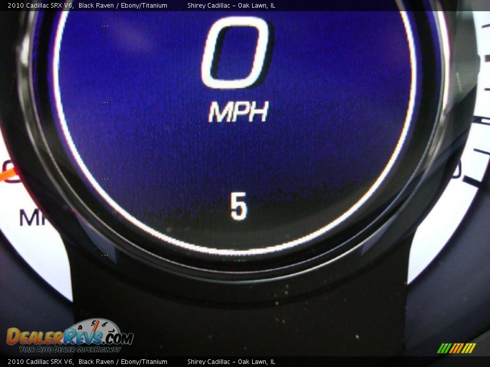2010 Cadillac SRX V6 Black Raven / Ebony/Titanium Photo #21