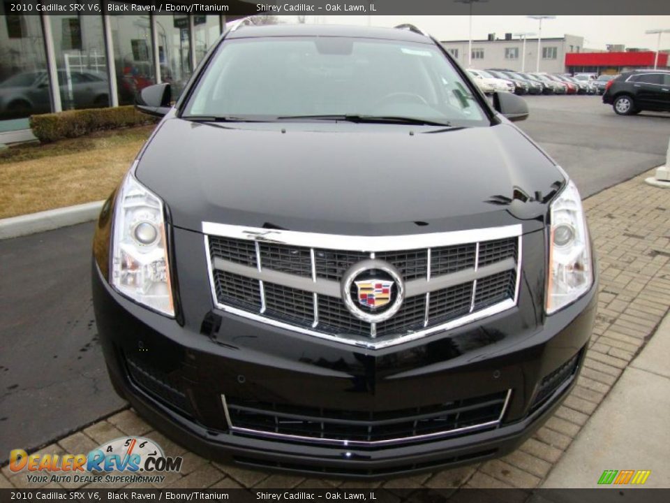 2010 Cadillac SRX V6 Black Raven / Ebony/Titanium Photo #2
