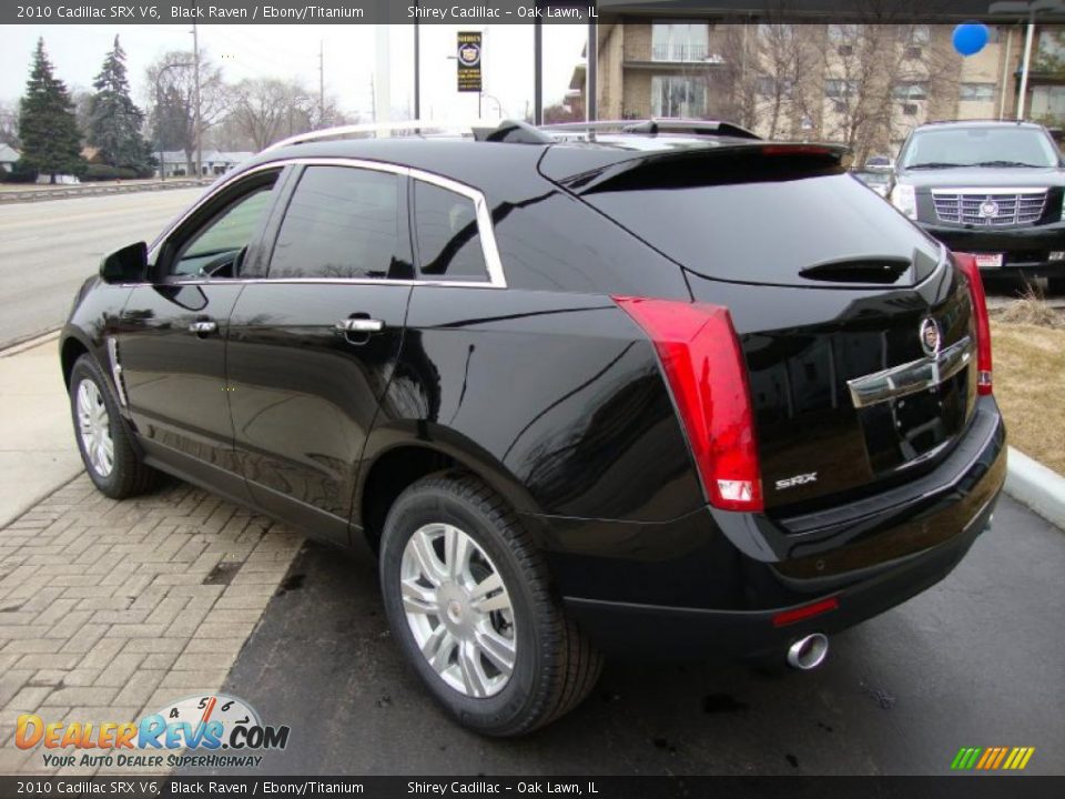 2010 Cadillac SRX V6 Black Raven / Ebony/Titanium Photo #6