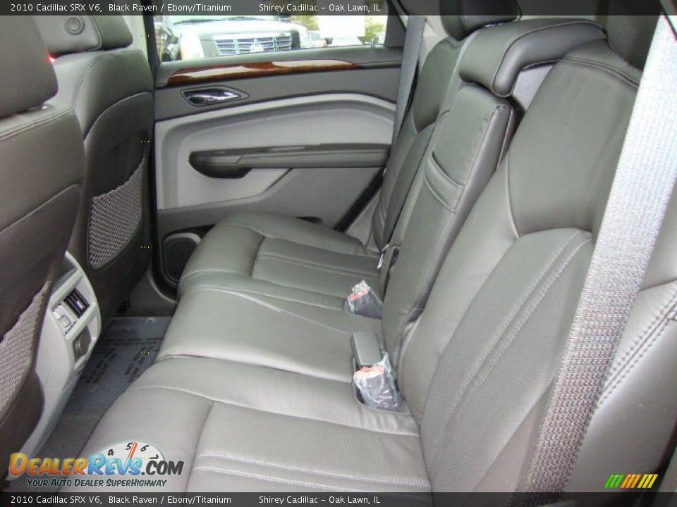 2010 Cadillac SRX V6 Black Raven / Ebony/Titanium Photo #10