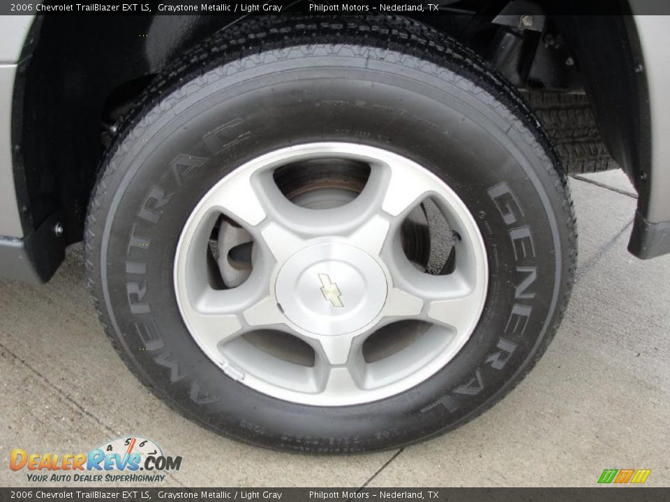 2006 Chevrolet TrailBlazer EXT LS Graystone Metallic / Light Gray Photo #14