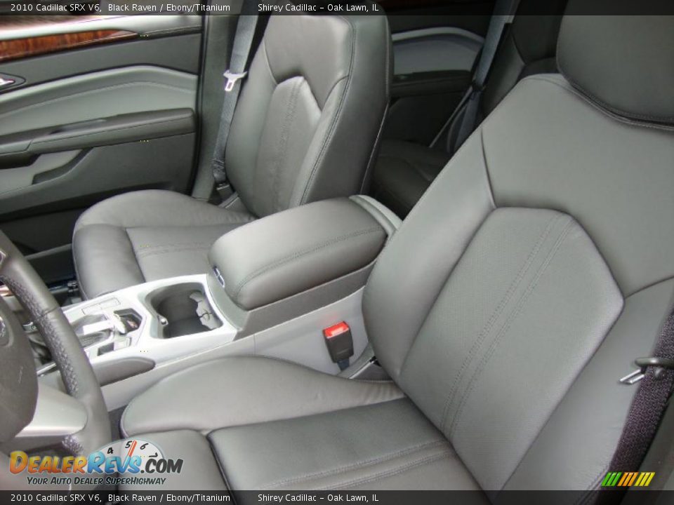 2010 Cadillac SRX V6 Black Raven / Ebony/Titanium Photo #12