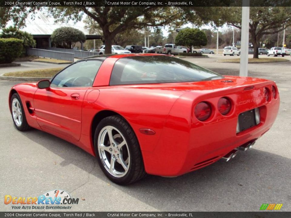 2004 Chevrolet Corvette Coupe Torch Red / Black Photo #3