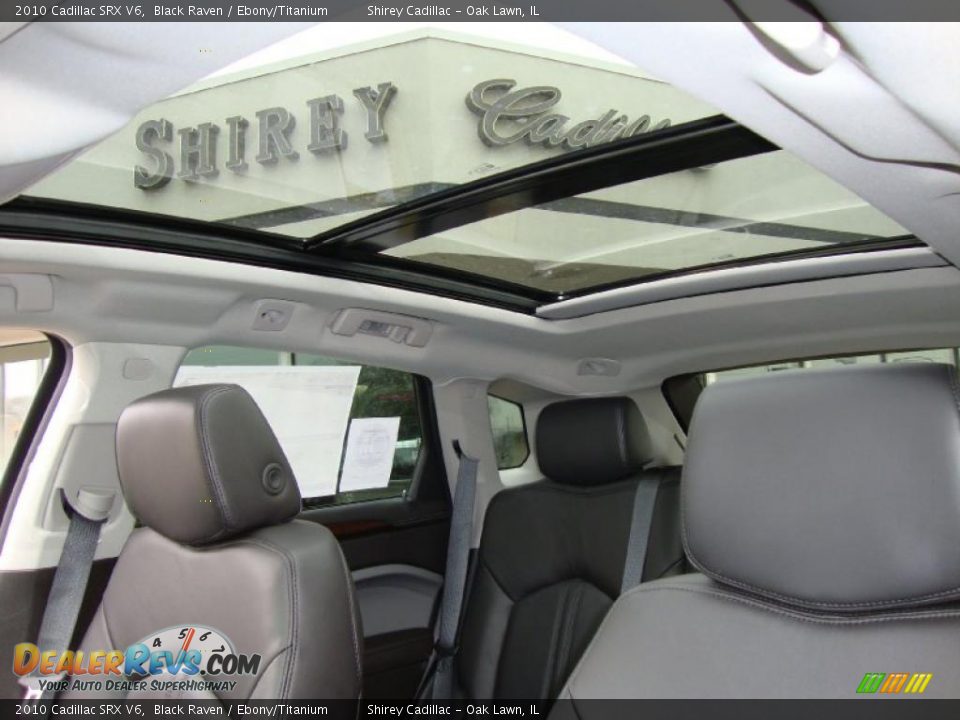 2010 Cadillac SRX V6 Black Raven / Ebony/Titanium Photo #13