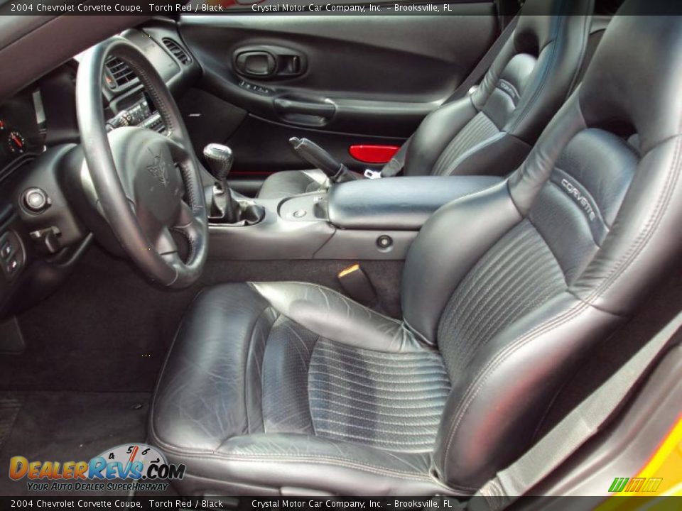 2004 Chevrolet Corvette Coupe Torch Red / Black Photo #4