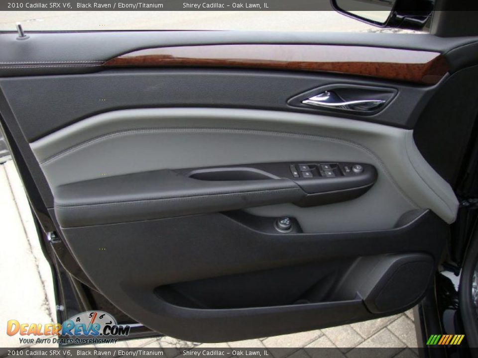 2010 Cadillac SRX V6 Black Raven / Ebony/Titanium Photo #14