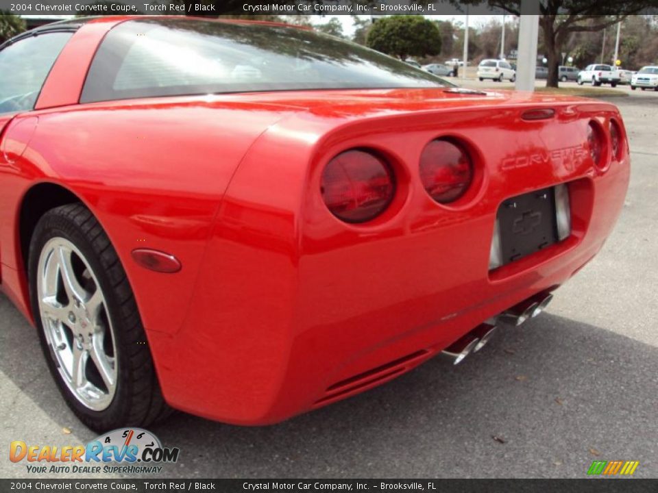 2004 Chevrolet Corvette Coupe Torch Red / Black Photo #6