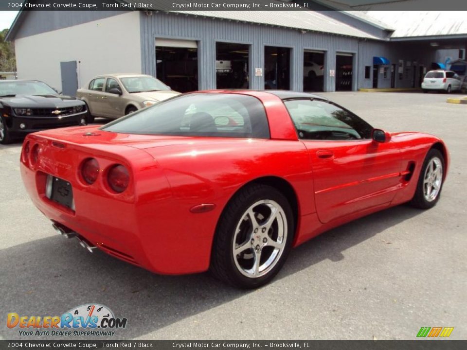 2004 Chevrolet Corvette Coupe Torch Red / Black Photo #7
