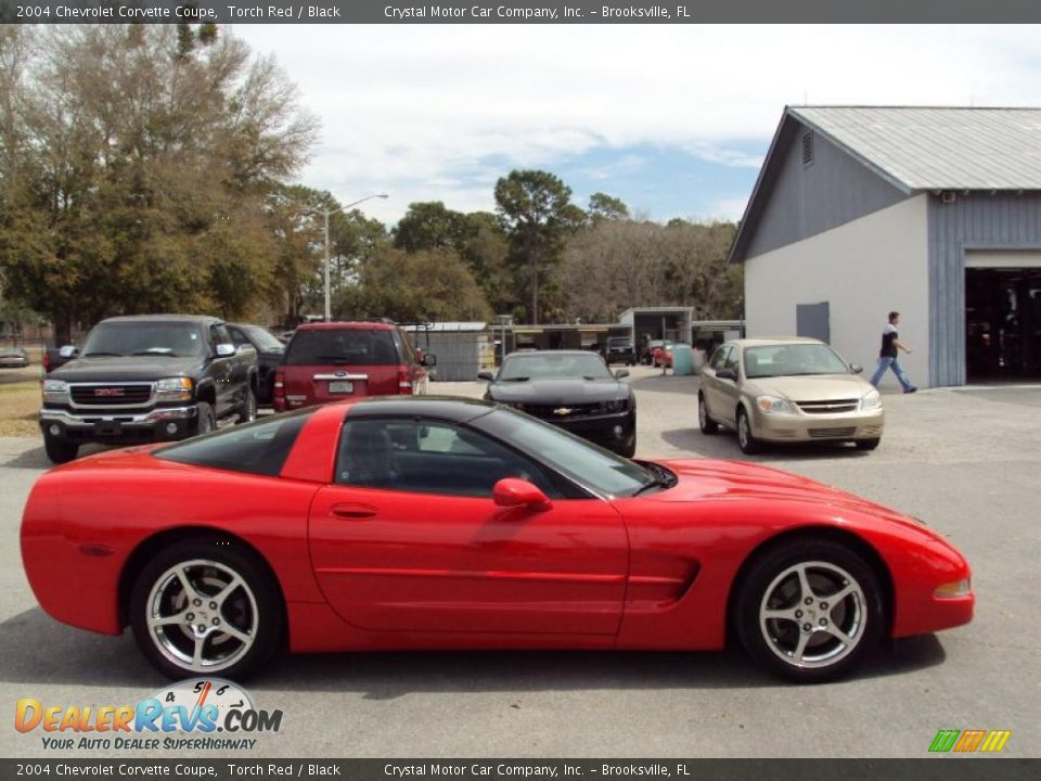 2004 Chevrolet Corvette Coupe Torch Red / Black Photo #8