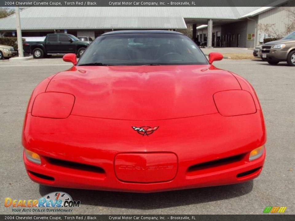 2004 Chevrolet Corvette Coupe Torch Red / Black Photo #11
