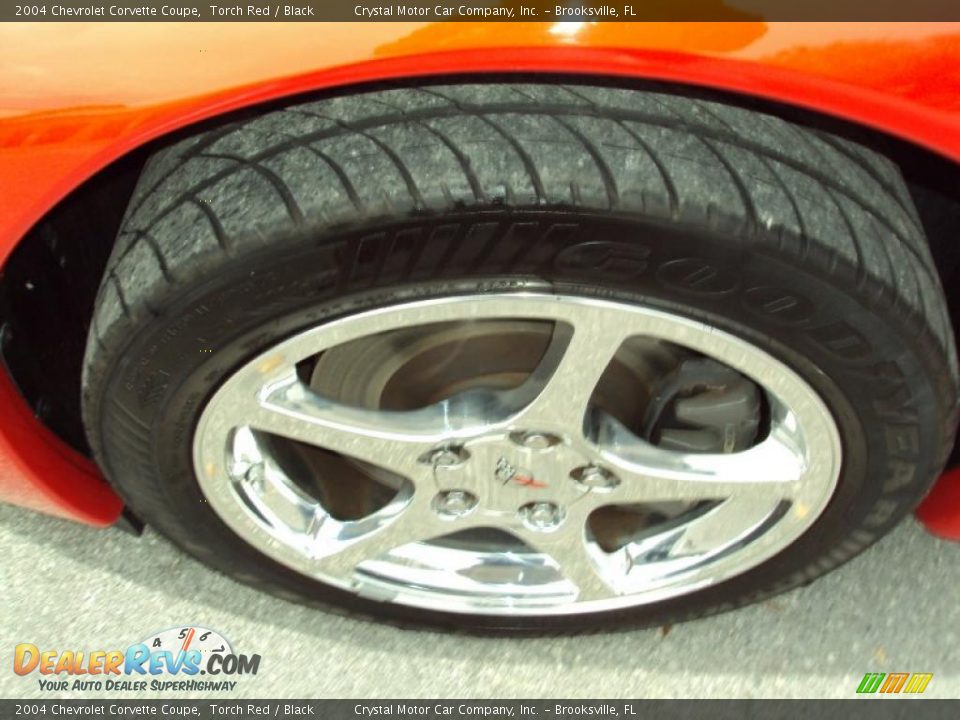 2004 Chevrolet Corvette Coupe Torch Red / Black Photo #12