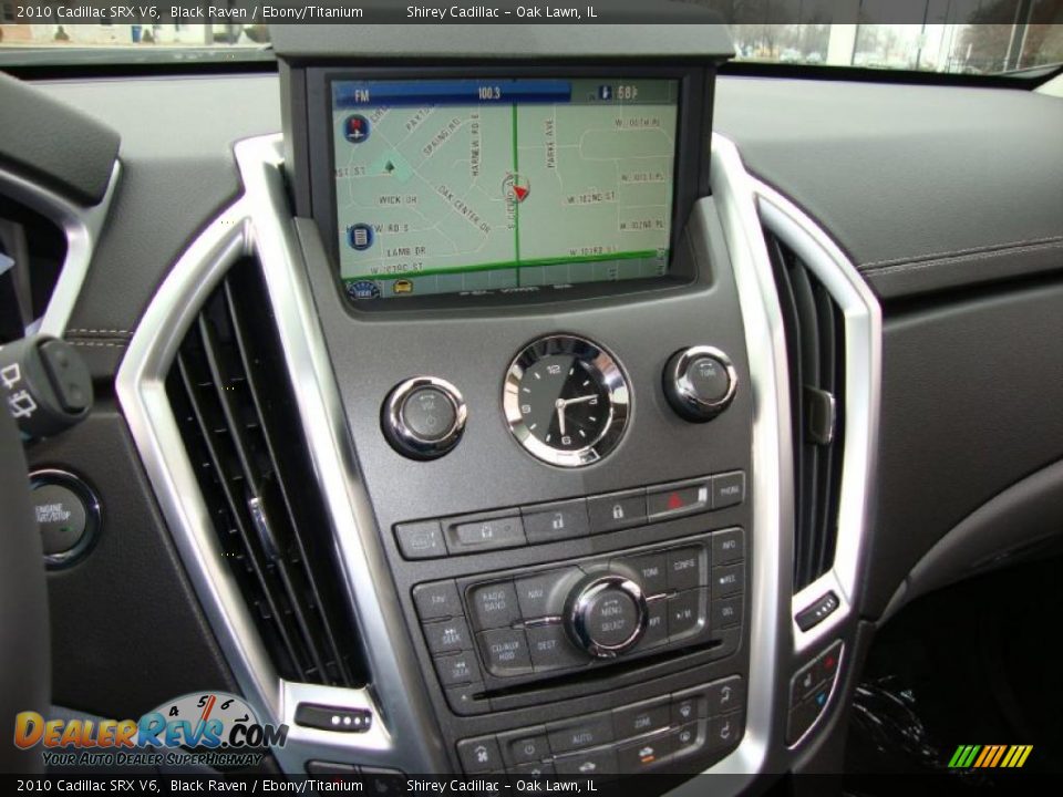 2010 Cadillac SRX V6 Black Raven / Ebony/Titanium Photo #19