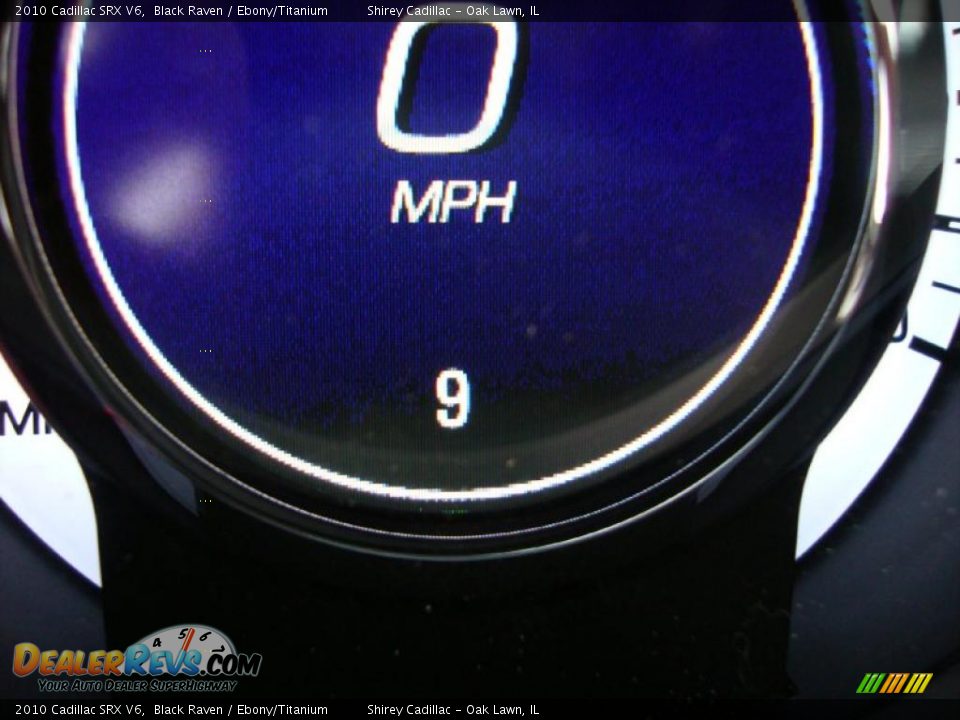 2010 Cadillac SRX V6 Black Raven / Ebony/Titanium Photo #21