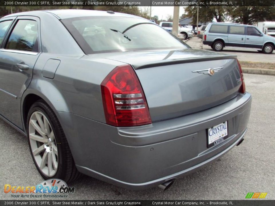 2006 Chrysler 300 C SRT8 Silver Steel Metallic / Dark Slate Gray/Light Graystone Photo #7