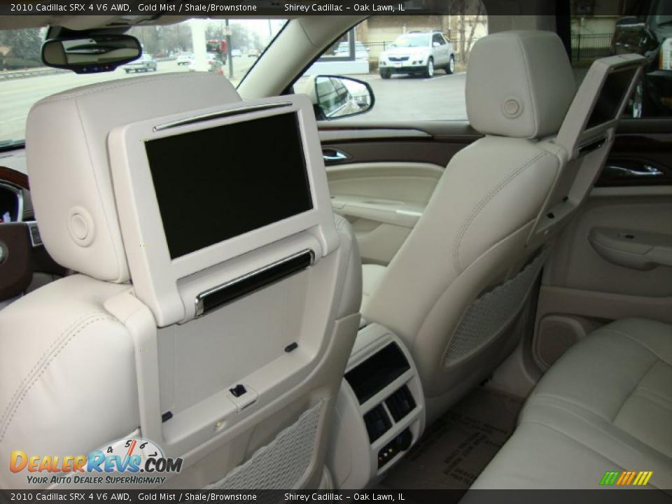 2010 Cadillac SRX 4 V6 AWD Gold Mist / Shale/Brownstone Photo #10