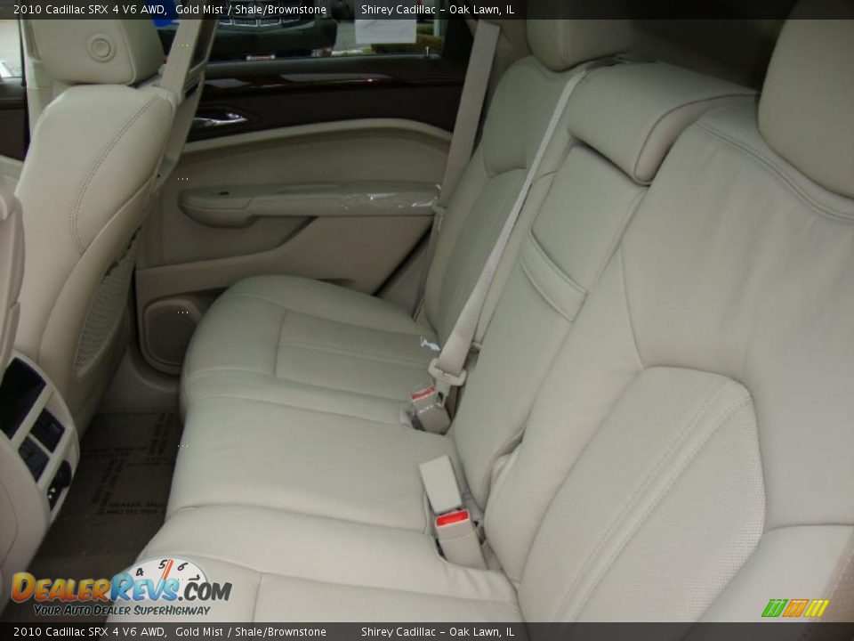 2010 Cadillac SRX 4 V6 AWD Gold Mist / Shale/Brownstone Photo #11