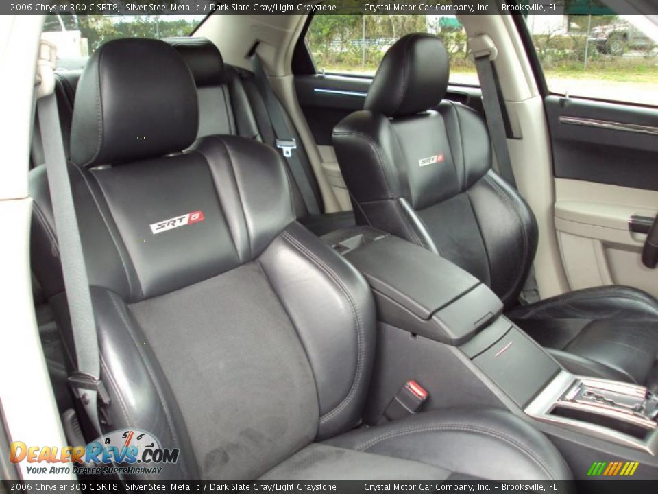 2006 Chrysler 300 C SRT8 Silver Steel Metallic / Dark Slate Gray/Light Graystone Photo #12