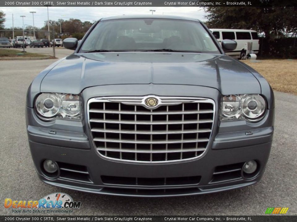2006 Chrysler 300 C SRT8 Silver Steel Metallic / Dark Slate Gray/Light Graystone Photo #13