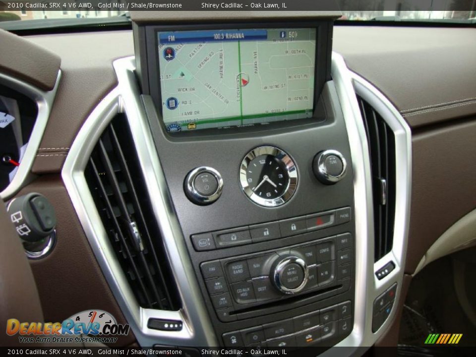 2010 Cadillac SRX 4 V6 AWD Gold Mist / Shale/Brownstone Photo #18