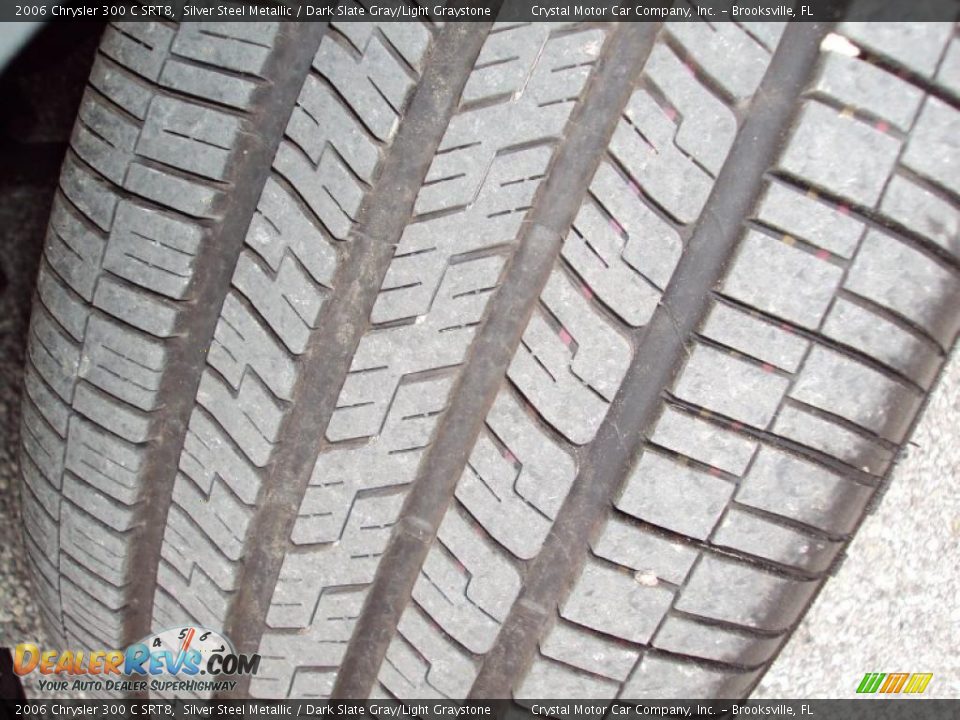 2006 Chrysler 300 C SRT8 Silver Steel Metallic / Dark Slate Gray/Light Graystone Photo #15