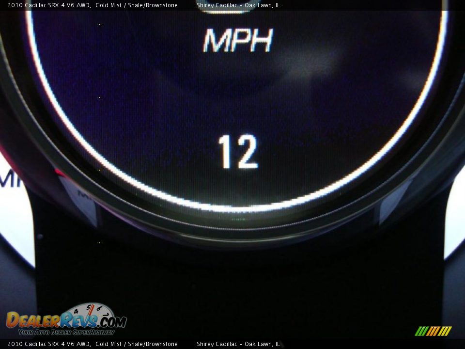 2010 Cadillac SRX 4 V6 AWD Gold Mist / Shale/Brownstone Photo #21
